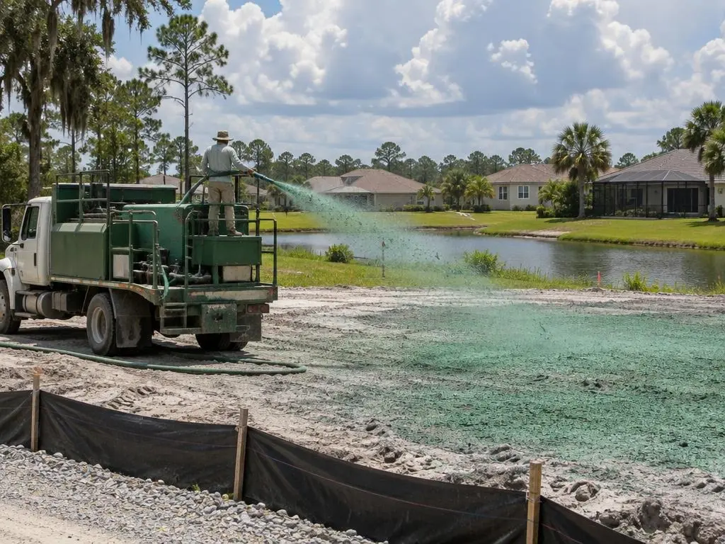 Builder & Site Hydroseeding in Tampa, FL